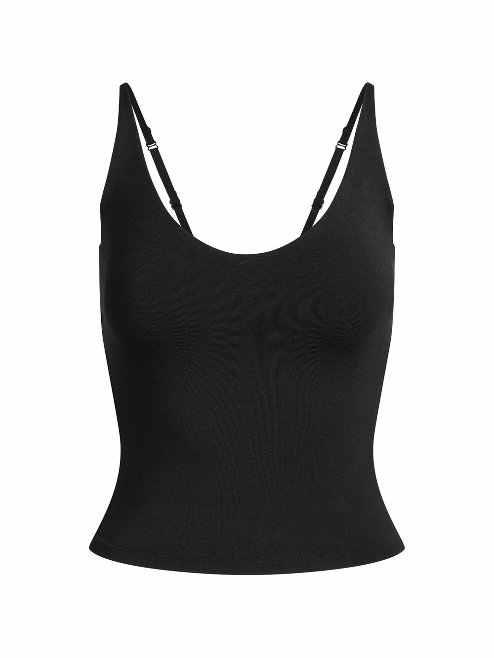 NEW Skims Black Scoop Neck Cami, S